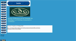 Desktop Screenshot of cedist.de